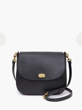 CLARE V. Turnlock Louis-Black